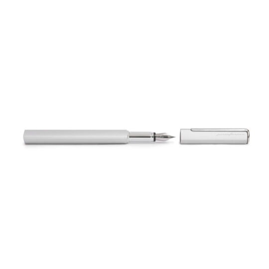 Перьевая ручка PININFARINA PF One SILVER, серебряный