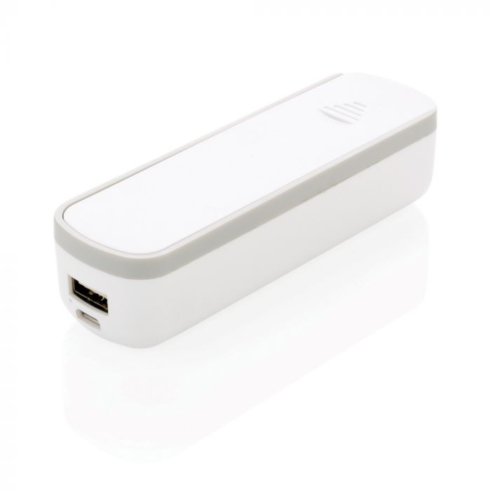 Зарядное устройство с кабелем micro-USB, 2200 mAh, белый