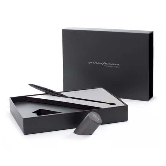 Шариковая ручка Pininfarina Cambiano Transitions TITANIUM, вулканический серый