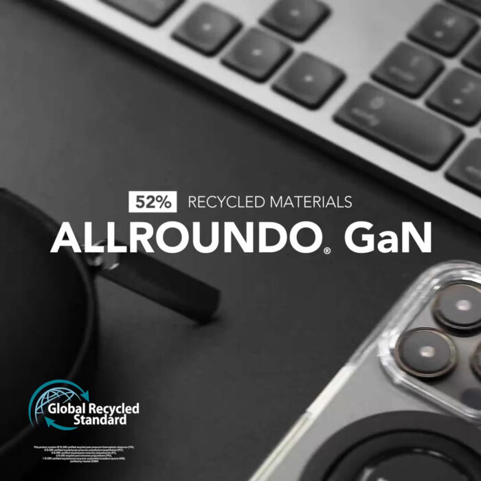 Зарядное устройство allroundo® GaN, 30 Вт, 120 см, черный