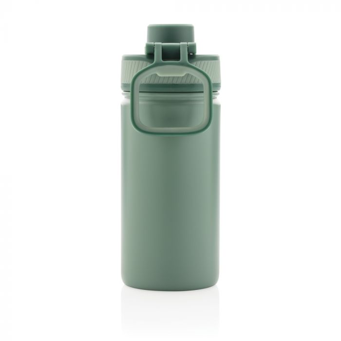Спортивная вакуумная бутылка из нержавеющей стали, 550 мл, зеленый