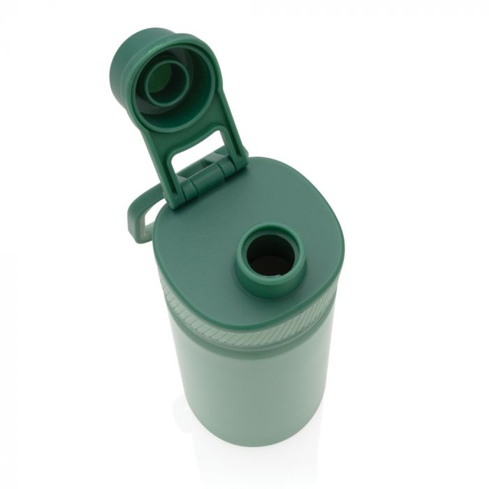 Спортивная вакуумная бутылка из нержавеющей стали, 550 мл, зеленый