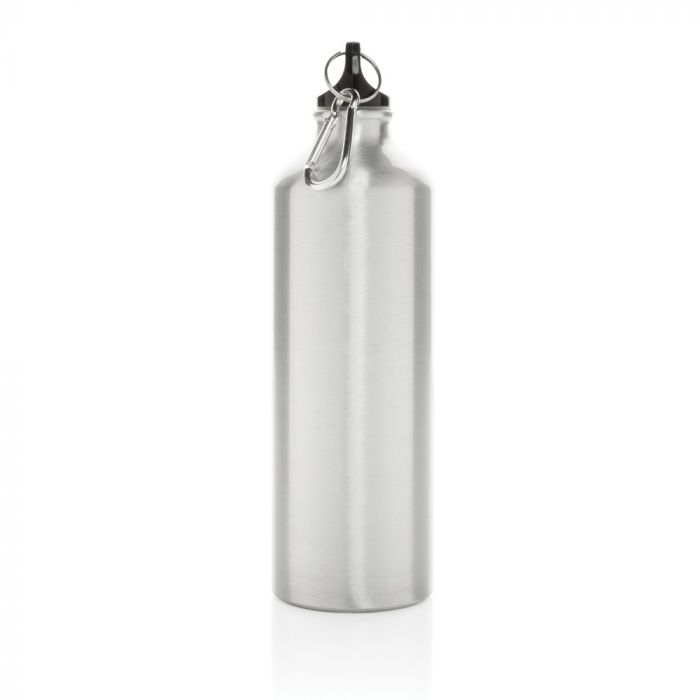 Алюминиевая бутылка для воды XL с карабином