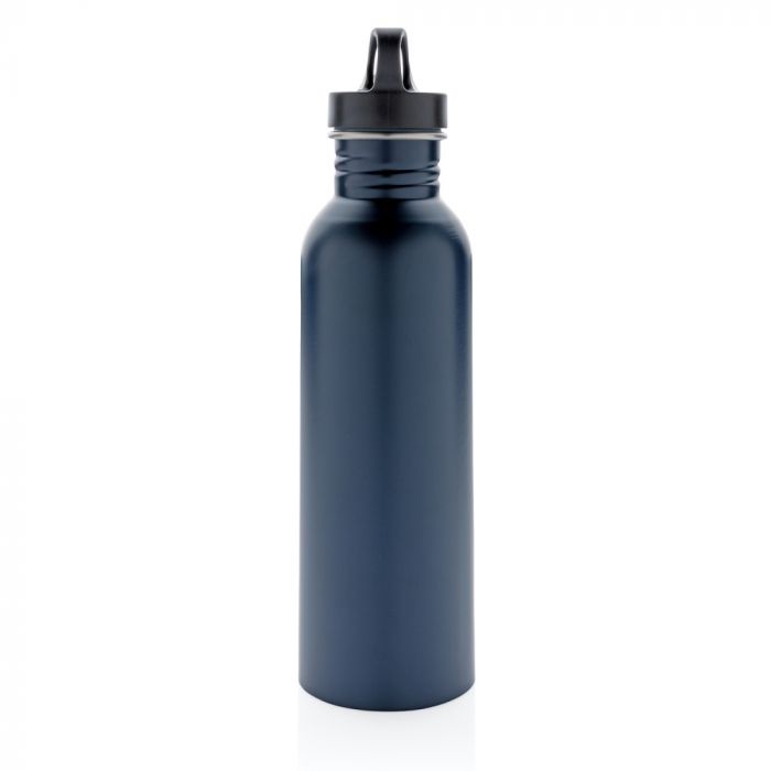 Спортивная бутылка для воды Deluxe, темно-синий