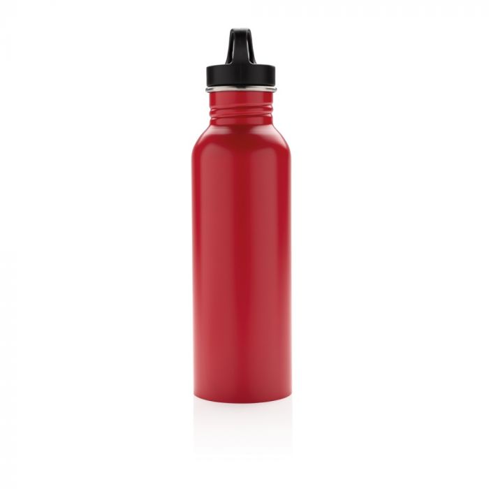 Спортивная бутылка для воды Deluxe, красный