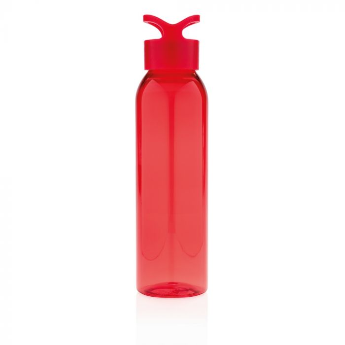 Герметичная бутылка для воды из AS-пластика, красная, красный