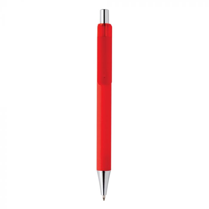 Ручка X8 Smooth Touch, красный