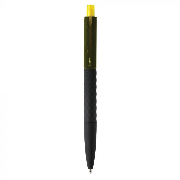 Черная ручка X3 Smooth Touch, желтый, черный