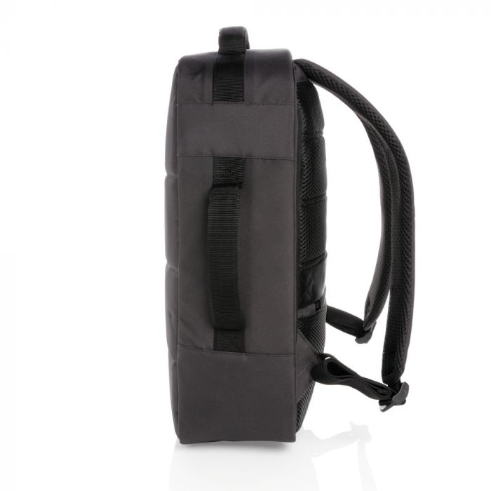 Антикражный рюкзак Impact из RPET AWARE™ для ноутбука 15.6", черный