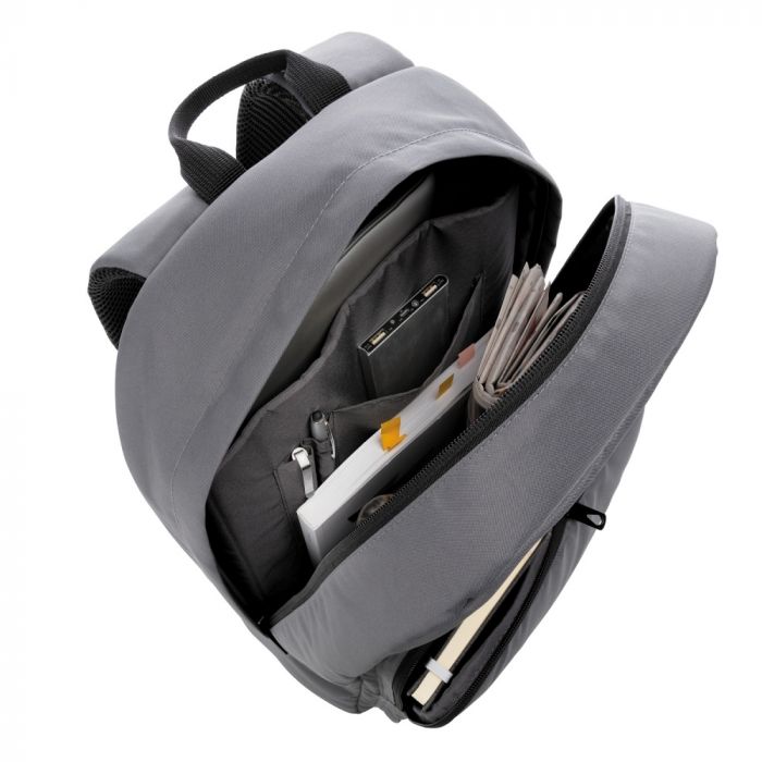 Рюкзак для ноутбука Impact Basic из RPET AWARE™, 15.6", антрацитовый