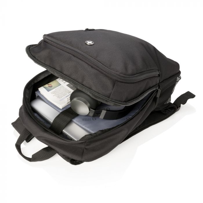 Рюкзак для ноутбука 17" Swiss Peak Business, черный
