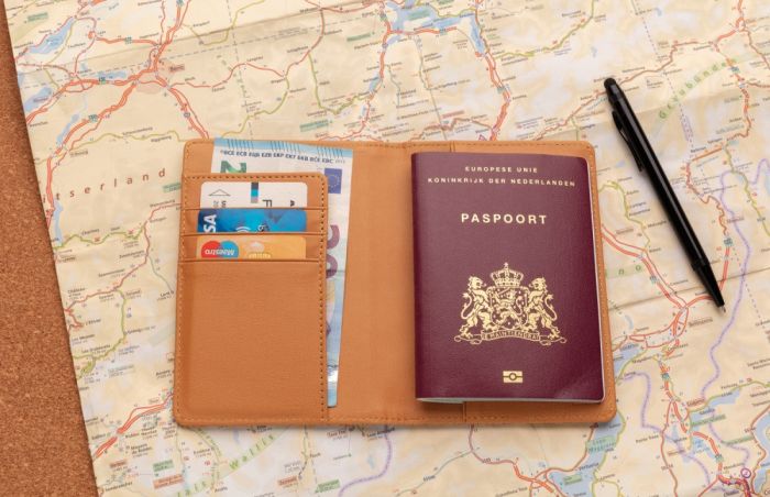 Эко-обложка для паспорта Cork  с RFID защитой, коричневый