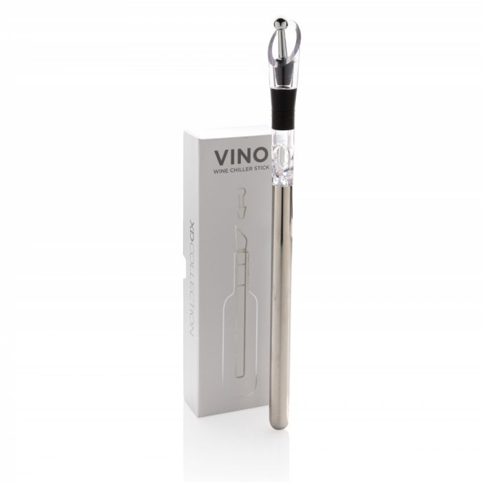 Охладитель для вина Vino, серебряный