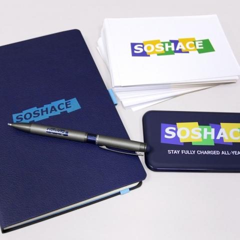 Бизнес-сувениры с логотипом: ежедневник, ручка, аккумулятор